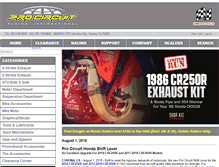 Tablet Screenshot of procircuit.com